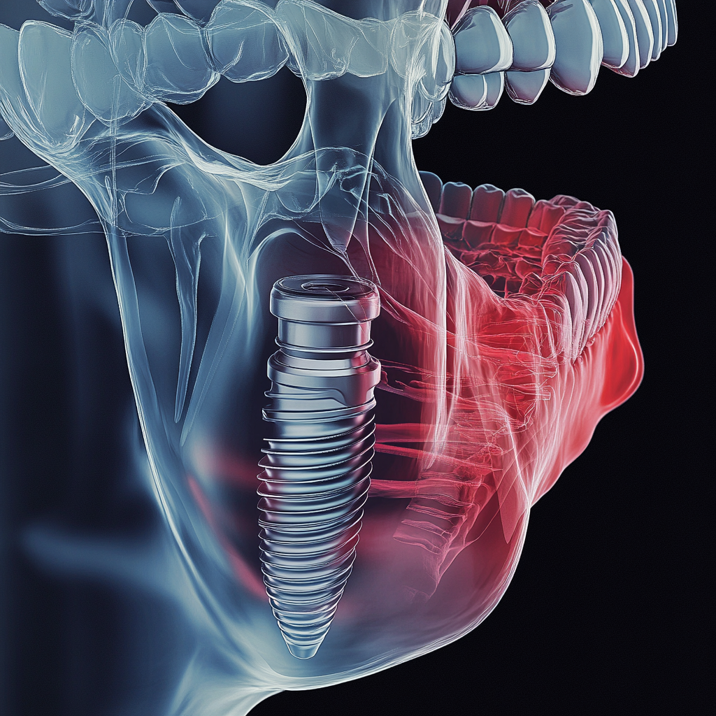 Causes du rejet d'un implant dentaire