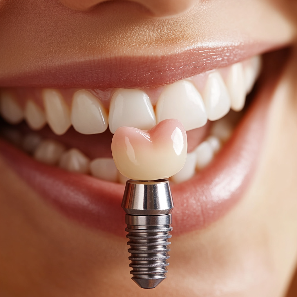 Appareils orthodontiques avant et après les implants dentaires