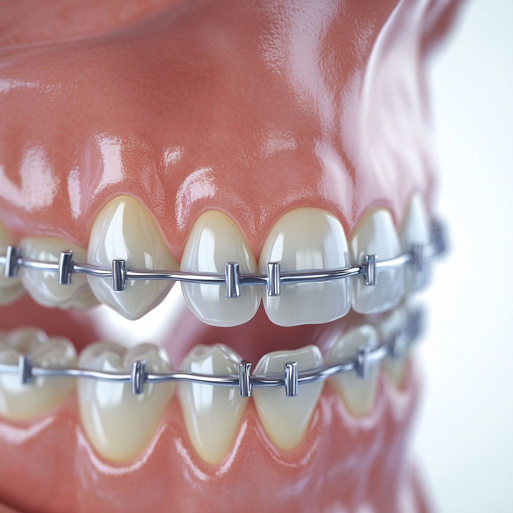 Alors... Comment les appareils orthodontiques restent-ils en place s'il n'y a pas de dents