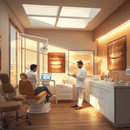 Implant dentaire avant après